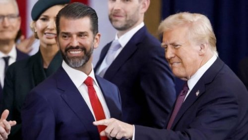 Trumps Sohn teilt vulgäre Beschimpfung Selenskyjs