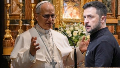 Selenskyj von Papst Leo XIV. empfangen