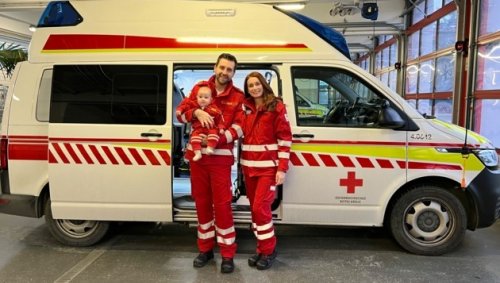Sanitäter fanden Glück und Liebe beim Roten Kreuz