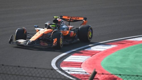Norris rast zur Bestzeit, Verstappen weit zurück