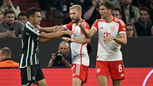 Zwei Bayern-Stars zofften sich auf dem Platz