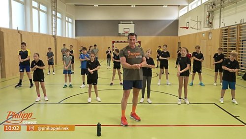 Philipp und die starken Schüler der MS Hollabrunn