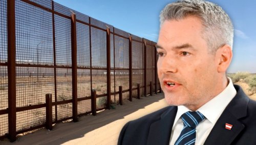 Nehammer will jetzt EU-Grenzzaun nach US-Vorbild