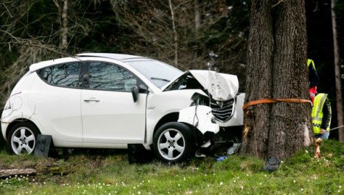 Autolenkerin kracht frontal gegen Baum und stirbt