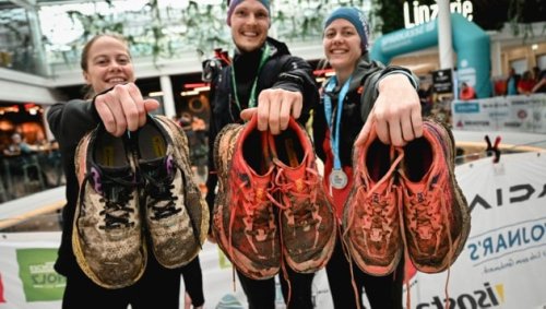 1300 Sportler trotzten Schnee, Regen und Kälte