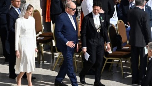 Darum trugen Charlène und Letizia in Rom Weiß