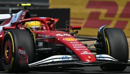 Hamilton bejubelt seinen ersten Sieg im Ferrari