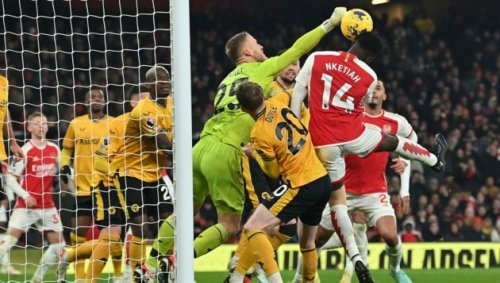 Arsenal gewinnt gegen Wolverhampton