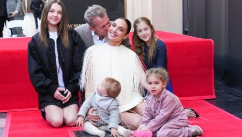 Stern für „Wonder Woman“: Gadot kam mit Töchtern