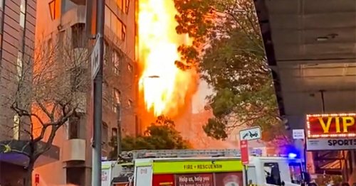 „Inferno“ im Zentrum der Millionenmetropole Sydney