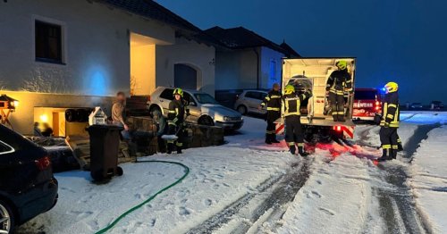 Extremwetter in NÖ: Eisschicht halber Meter hoch