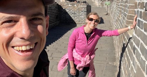 Seltenheitswert! Allein auf der Chinesischen Mauer