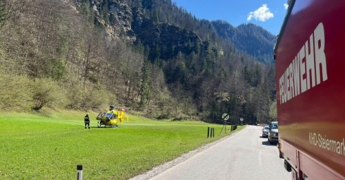 Motorradfahrer bei Unfall in Wildalpen verletzt