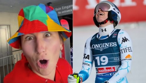 Vonn gibt Gas, Macuga sorgt für die Soundeffekte