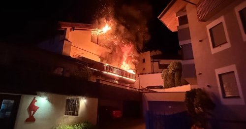 Bewohner schliefen, als sich Inferno ausbreitete