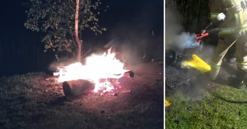 Lagerfeuer bei Strandbad sorgt für Sirenenalarm