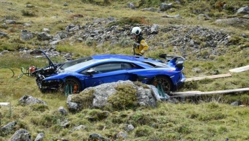 Amerikaner crasht sündteuren Leih-Lamborghini