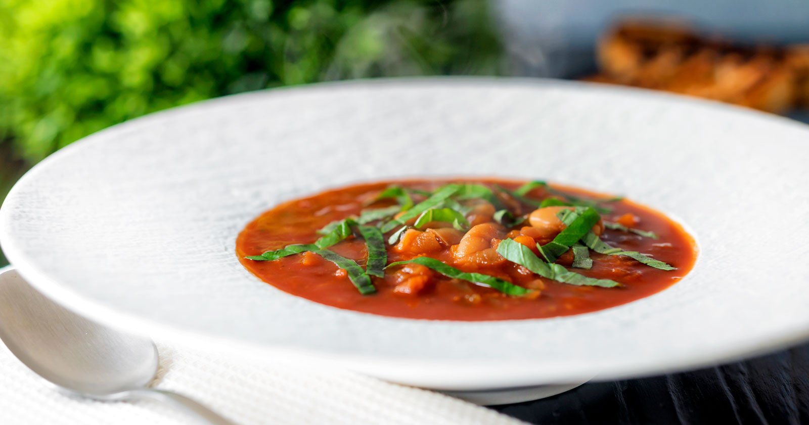 Slow Cooker Bean Soup with Tomato (Dump and Run)