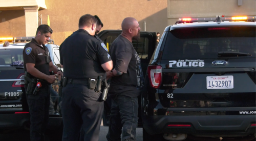 Man arrested after driving around San Bernardino grocery store parking ...