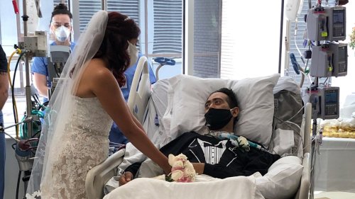 Nurses in Texas hospital organize wedding for man hospitalized with COVID-19 the same week his nuptials were to take place
