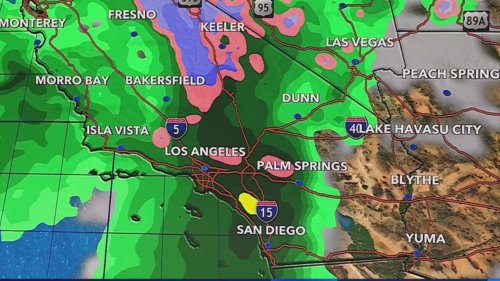 Here’s how much rain Southern California could get this weekend