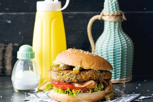 Veganer Tex-Mex-Burger