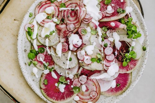Rote-Bete-Salat mit Rettich und Radieschen