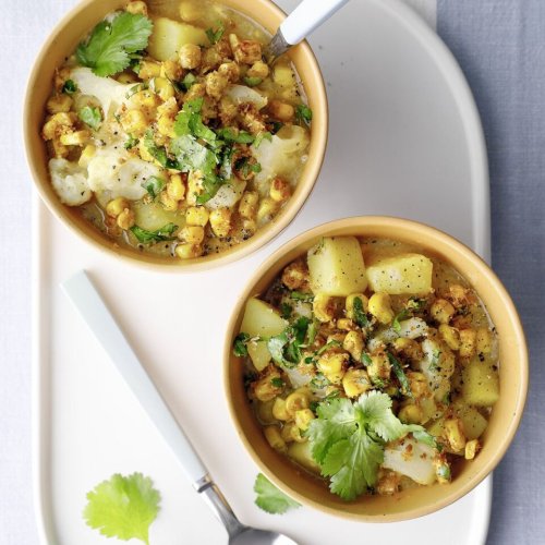 Chowder mit Blumenkohl