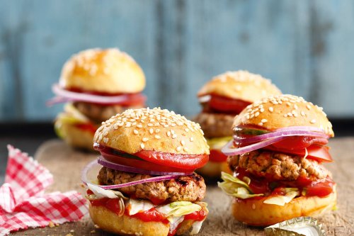 Fingerfood: Mini-Hamburger