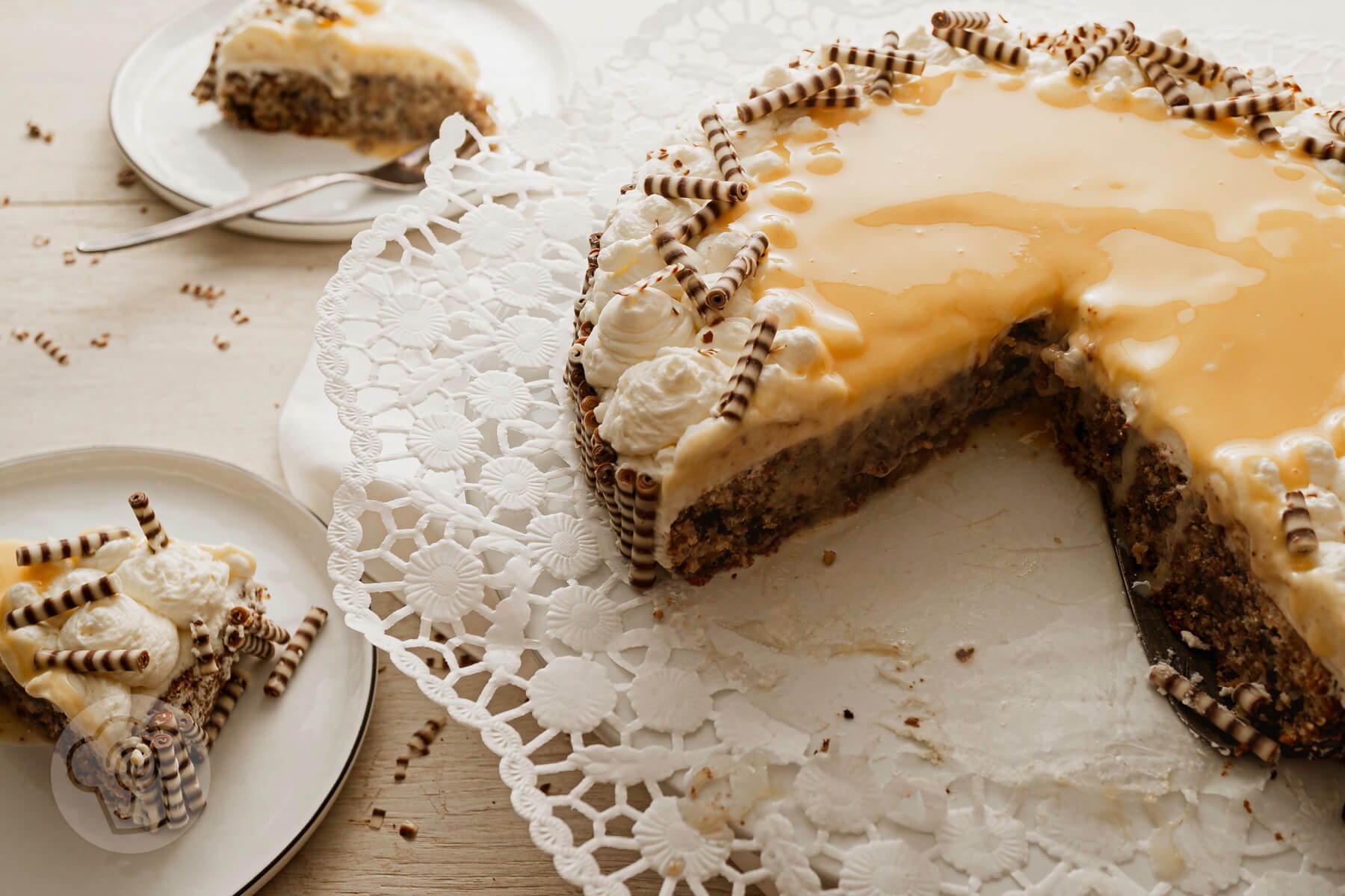 Klassische Eierlikörtorte - Küchentraum & Purzelbaum