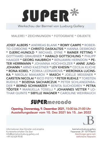 SUPERmercado - Bermel von Luxburg - Kunstleben Berlin - das Kunstmagazin