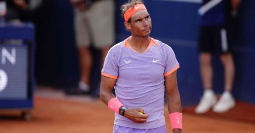 Schmerzhafter Abfuhr: Rafael Nadal ging in Barcelona unter