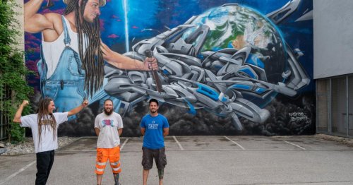 Straßenmaler und Graffiti-Stars als bunter Sommerhöhepunkt