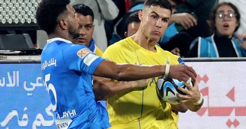 Skandal um Superstar Ronaldo: Rote Karte nach einer Rangelei