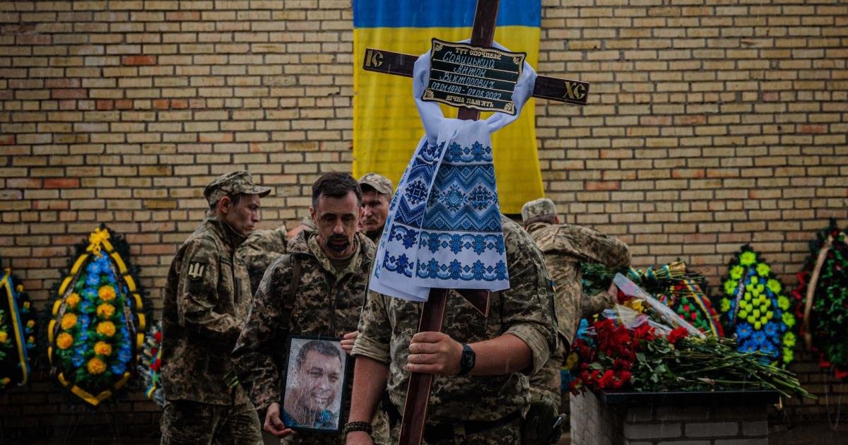 6 Monate Krieg: Knapp 9.000 ukrainische Soldaten getötet