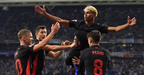 Barcelona wird im Derby gegen Espanyol Meister und feiert Yamal