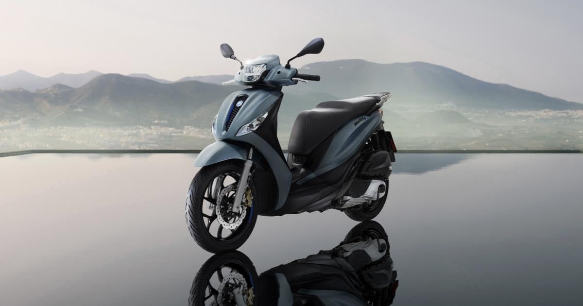 Neue Piaggio Medley enthüllt: Euro 5+ Technologie und sportliches Design