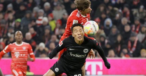 Glasner holt mit Frankfurt Punkt bei den Bayern