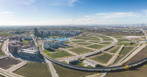 Eine Tour durch die Seestadt Aspern: Bäume, Bauten und Big Data