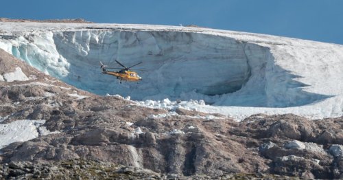 Marmolata-Gletscherbruch: Suche nach 13 Vermissten