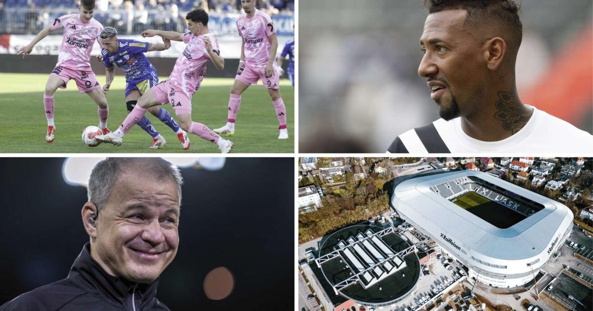 Von rosa Dressen bis zu Boateng: Die Aufreger beim LASK