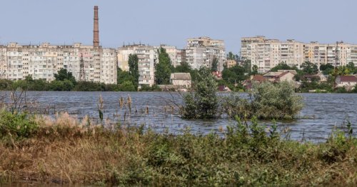 Wasserstand in überfluteten Teilen der Ukraine sinkt allmählich