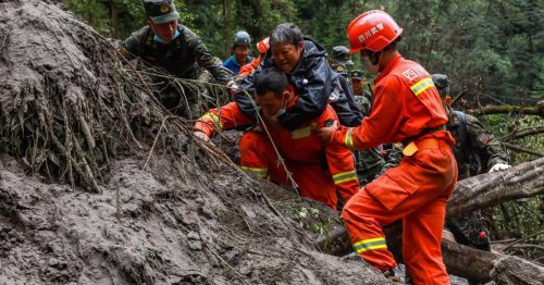 19 Menschen durch Erdrutsch in China getötet