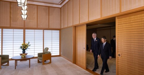 Van der Bellen von japanischem Kaiser Naruhito empfangen