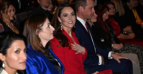 Kate stiehlt als Lady in Red bei BAFTA-Event Ehemann William die Show