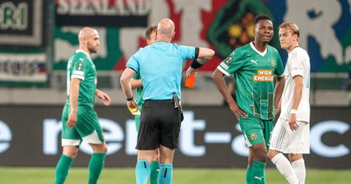 Star-Schiedsrichter Taylor war beim Rapid-Aus wieder ein Aufreger