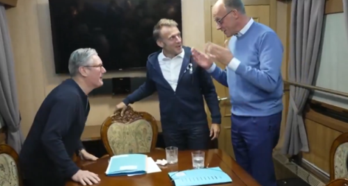 'This is a tissue' — Macron's office mocks Russian fake story about drugs during Kyiv visit