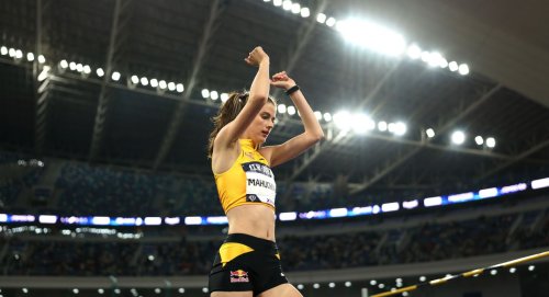 Ukrainian high jumper Mahuchikh wins first stage of Diamond League in China