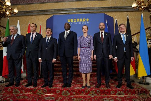 European officials pledge support for Ukraine, new Russia sanctions at London summit