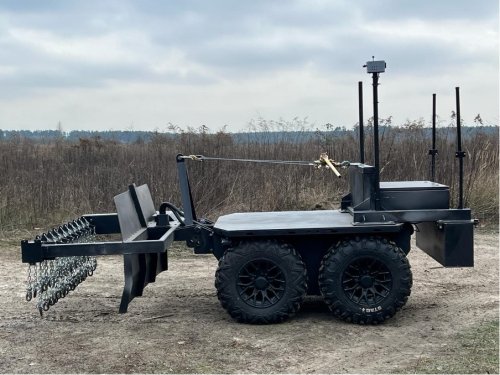 New Ukrainian Remote Control Demining Vehicle Revealed